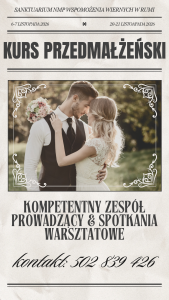 Kurs przedmałżeński 2026