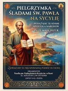 Pielgrzymka śladami św. Pawła – maj 2027